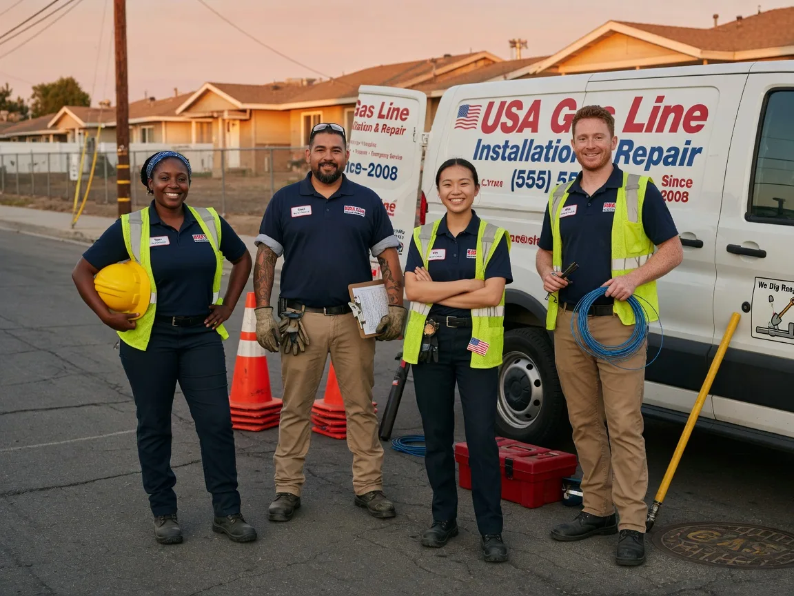Gas Line Installation company in Blair, WV